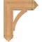 Ekena Millwork Thorton Arts & Crafts Smooth Bracket, Western Red Cedar, 5 1/2"W x 20"D x 24"H BKT06X20X24THR03SWR - alternate 2